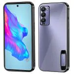 KARAS Back Cover For Tecno Camon 18 | Ring Logo Cut Pattern Electroplating Logo View Case Cover With Tecno Camon 18 (Black)