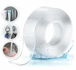 Double Sided Tape Heavy Duty-SNMMIFER ,Nano Transparent Poster Tape for Wall,Washable Reusable Tape for Fixing Carpet Photo and Wall Decorations(2.0 mm, Pack of 1)