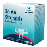 EKATVA Denta Strength Chewable Tablets for Toothache Relief, Cavity Prevention, and Decay Defense (7 Strips) (70 Tablet)