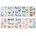 Maycreate Multicolor Butterfly Tattoo Sticker Temporary