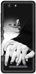 instyler Gionee F103 Pro Matte Vinyl Love Printed Mobile Skin Sticker with Scratch Resistant Lamination