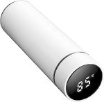Hotline Stainless Steel Temperature Water Bottle Thermos Hot and Cold Bottle - 500 ML(White)