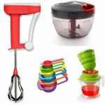 ODD M EVEN Quick and Handy Chopper, Blender, Cooking Spoon, Juicer Kitchen Tool Set