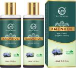 Nuerma Science Kalonji Hair Oil (Black Seed Oil) for Strong Healthy Hair Growth & Anti Hair Fall & Dandruff Free Hair (Pack of 2, 100 ML Each)