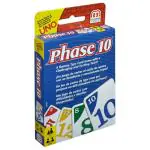 Mattel Games Games Phase 10 Card Game Intl, Unisex, 6Y+ (Multicolor)