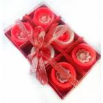 GANPATI Matki Shape Floating Candle Pack of 6 for Diwali Home Decorations