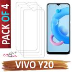 aadia SCREEN GUARD PROTECTOR FOR VIVO Y20 (4 PC. PACK)