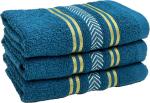 Stamio Cotton 390 Gsm Hand Towel Set - 13 Inch X 21 Inch (Pack Of 3)