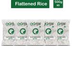 Goshudh Poha 2500 g (500g X 5 Pack) Flattened Rice
