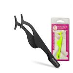 Majestique Eyelash Curlers Extension Stainless Steel False Remover Clip Pack of 2 - Color May Vary