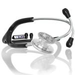Elko Black Aluminium Head Stethoscope