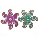 pujaNpujari Acrylic rangoli stencil - PNAPR-1538