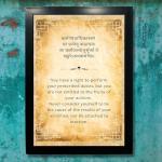 Kagaz Kala - Geeta Quotes Wall Frames for Home Living Room Study Room - Framed Sanskrit Quotes and Geeta Posters (Karmanye)