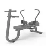 GYM DISCOVERY Strength Abdominal Bench Capsule Pipe Structure Heavy Duty Powder Coated Daul Stiched Seat Dully Commercial
