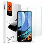 Spigen Transparent Tempered Glass Scratch Resistant Screen Guard Protector Oil Free