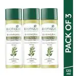 Biotique Bhringraj Therapeutic Hair Oil for Falling Hair Intensive Hair Regrowth Treatment, 120m (Pack of 3)
