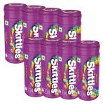 Skittles Wild Berry Candy Tube Bite Size Fruit Candies 5 Fruity Flavours 30.4g (Pack of 8)