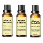 GIGAACI Advance Herbal Oil 100% Pure & Natural Increase Thickness & For Long Lasting Effect (30 ML) (PACK OF 3)