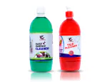 Mayster Combo of 1 Litre Tile Cleaner + 1 Litre Hard Surface cleaner with ultra advance shine formula