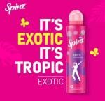 Spinz Exotic Perfumed Deo Spray 150ML Each (Pack of 1)