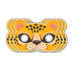Festiko 24 Pcs Cheetah Theme Eye Masks, Cheetah Eye Masks For Kids