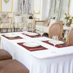 Foveros Cotton Placemats Mats Set of 6,(48 X 28 cm) Double Layer Reversible Mats for Dining Table
