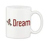 Mug Morning Dream Mug Dreams Cup Dreams Coffee Ceramic Mug 325ml (White)