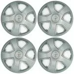 PRIGAN Scorpio Silver (Size 17 Inch) Wheel Cover/Wheel Cap Universal Model for Mahindra Scorpio (Set of 4 Pcs)