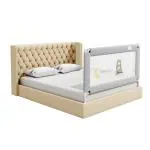 Kids Station Baby Bed Rail Guard for Kids Safety L- 5' or 150cm, H- 2'6