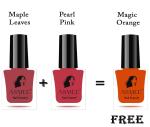ASMEE - Buy 2 Premium nail polish Get 1 Classic nail polish Free Quick Dry Long Lasting 30 ML