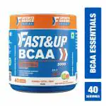 Fast&Up BCAA Supplement- Pre/Post & Intra Workout Supplement For Muscle Recovery&Endurance BCAA (315 g, Watermelon)
