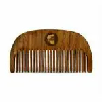 KESHBINDU Beard Comb, Nylon Beard Brush | Wooden Brush & Comb Combo for Men And Boys (Made In India)