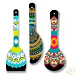 True Decor Set Of 3 Spoon Wall Hangings MDF Wooden Wall Hanging Room decoration items For Kitchen/Home/Office/Bedroom/Gift || Designer Wall Decor For Living Room ||