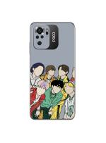 TOPPINGS printed Matte Finish Vinyl mobile back skin (This is Not Back CASE/COVER) for Xiaomi Poco M5s Design H11 -MT