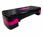 MAPACHE Aerobic Stepper Two Height Level Adjustments - 4 inches and 6 inches Slip-Resistant & Shock Absorbing Platform for Extra-Durability - Supports Upto 250 KG Pink