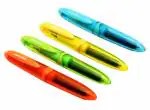 Ledos Multicolor Plastic Sky Glory Mini Fountain Pen In Cartridge System (Pack of 4)