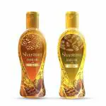 Shaastram Hair Oil Combo Pack (Coconut & shikakai, Sandlewood & Vetivar) (Pack of 2, 200ml)