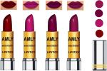 OUR BEAUTY Multicolor Long Stay And Soft Matte Lipstick Set 29Aug62 (Set Of 4)