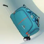 Urban Luggage Multicolor Polyester Strolley Duffel Bag, 60 L