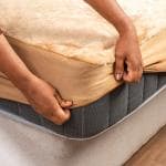 Centuary Mattresses Sleepables Mattress Protector | Spill Proof and safeguards Your Mattress | 100% Waterproof Mattress Protector (Beige, 75x72)