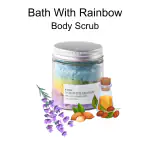 KAURA Bath With Rainbow Body Scrub