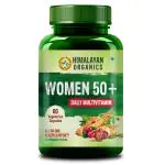 Himalayan Organics Women 50 Plus Supplement | Daily Multivitamin | (60 Capsules)