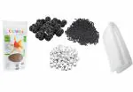 COLOURFUL Aquariums Filter Combo Accessories Kit - 500g Activated Carbon , 500 g Ceramic Rings , 30 Bio Balls , 1 White Sponge and 50g Hi Protein Fish Food