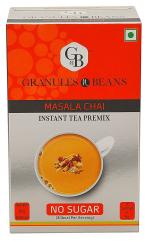 Granules n Beans Masala Chai Instant Tea Premix No Sugar - (10 Sachet x 8g = 80g) (Pack of 16)