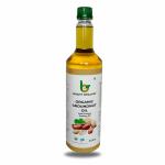 Bright Organik, Organic Cold Pressed Groundnut Oil| 1 liter| A1 Grade Quality, Chemical Free