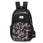 Genie Erin Laptop Backpack For Women, 3 Compartments, Stylish And Trendy College Bags For Girls, Water Resistant And Lightweight Bags For Office And Travelling Purpose, 36 Litres