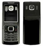 Imbi Black Plastic Back Panel For Nokia 6500 Classic