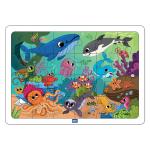 Mini Leaves Multicolor Wood Ocean Wonder Jigsaw Puzzle 36 months (Pack of 24)