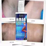 LEETEE Hair Removal Spray for Men Painless Full Body Hair Removal Spray for Chest, Back, Legs, Under Arms & Intimate Area Easy To Use Quick Result Hair Remover Spray - 100ml