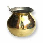 MYNAKSHA Bronze/Pongal Pot/Gundu/Cooker/Aandi .